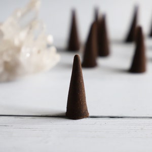 Frankincense Myrrh incense cone (20 pack), Meditation Incense, Sacred Space, Altar Incense