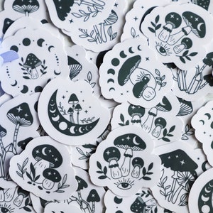 Magic Mushroom sticker set