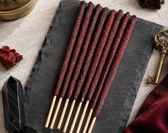Dragons Blood Incense Shorties – 5in Sticks for Protection, Power, Manifestation & Energy Clearing