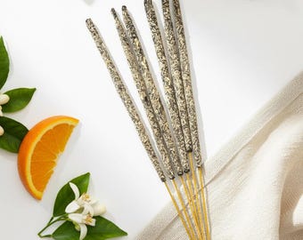 Sun Temple Citrus 25g: Crisp Orange Peel & Green Leaf Incense