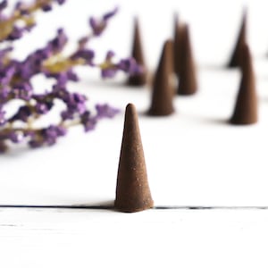 Moon incense cones (20 pack): Wiccan incense, Moon ritual, Full Moon, New Moon