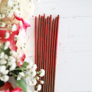 Bergamot Frankincense Incense Sticks: 10pk, for Calm & Spiritual Clarity