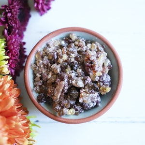 Lavender Resin Incense Grains, Loose Incense, Granular Incense, Calming, Soothing