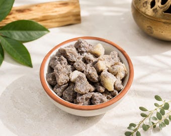 Benzoin Resin Incense: 1oz, Purifying & Uplifting Sacred Blend