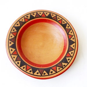 Peruvian Incense Holder Burner - Hand Painted, Ash Catcher, Ritual, Altar Decor, Sage Holder