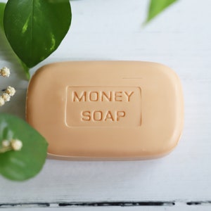 Money Soap, Bar Soap, Energetic Cleansing, Wealth, Luck, Abundance
