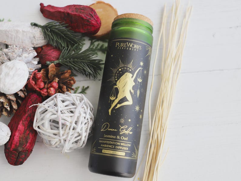 Divine Goddess reed diffuser set