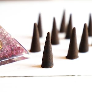 Lotus Blossom Incense Cones: Floral Meditation Aroma (20 Pack)