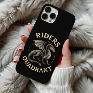 Fourth Wing Dragon Phone Case: Iron Flame Bookish Protective Cover