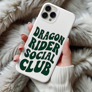 Fourth Wing Phone Case: Dragon Book Lover Gift