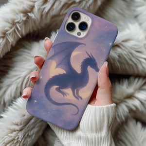 Fourth Wing Dragon Phone Case: Iron Flame Bookish Protective Cover