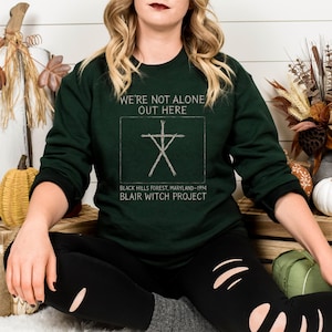 Blair Witch Project Horror Sweatshirt, Creepy Movie Sweatshirt, Scary Witch Sweatshirt, Horror Lover Gift, Horror Film Top