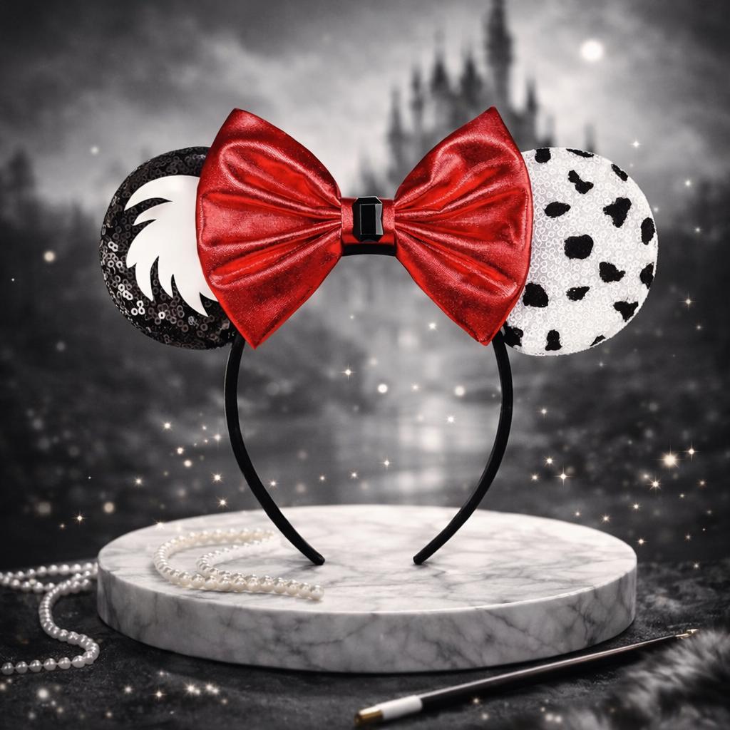 Cruella Mickey Ears - Etsy display picture 2