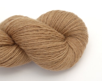 Hilo reciclado ligero de cachemira deportiva, marrón claro, lote 050820