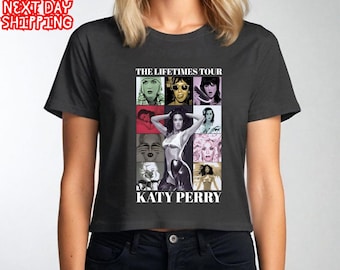 2025 Katy Perry The Lifetime Tour Crop Top, Katy Perry Crop Tops, Katy Perry Fan Gift, Katy Perry Merch, Katy Perry Shirt,Katy Perry Concert