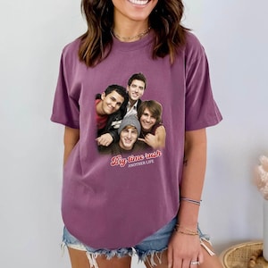 Comfort Colors Big Time Rush Tour 2025 Shirt, Big Time Rush band Pop Music Fan shirt, Vintage Concert Band Tee, 90s Music Shirt BTR Fan Gift