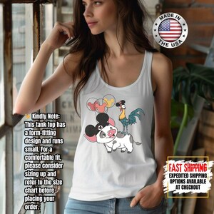 Hei Girl Hei Moana Tank Top, Disney Princess Moana Tank Top, Disney Trip, Disneyland Vacation Group Tank Tee image 3