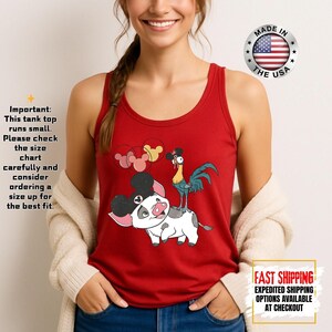 Hei Girl Hei Moana Tank Top, Disney Princess Moana Tank Top, Disney Trip, Disneyland Vacation Group Tank Tee image 11
