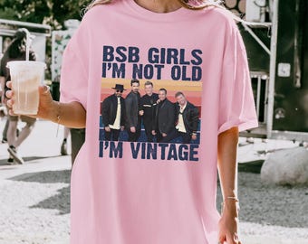 Backstreet Boys Shirt: 90s Pop Band - Vintage Style Tee - Comfort Colors and Bella+Canvas Shirts, Gildan Sweatshirt and Hoodie