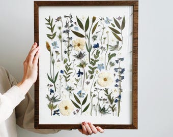 Custom Pressed Flower Art | Wedding Bouquet Preservation | Deconstructed Design