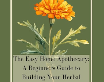 Herbal Remedies Ebook: Easy Home Apothecary, DIY Medicine (PDF)