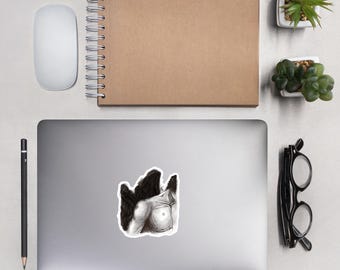 Azriel Angel Wings Vinyl Sticker