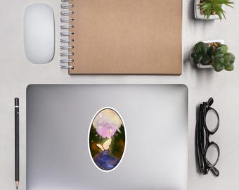 Glowing butterfly Sticker