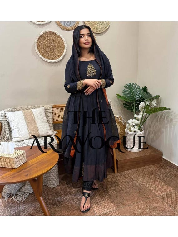 slim fit dress slacks Embroidered Art Silk Pink Readymade Anarkali Suit For Festive Wear – Sarees  Bazaar