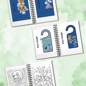 Sonic Coloring Book | Printable Sonic Pages for Kids | Fun Digital Download with Sonic & Friends | Activity Sheets