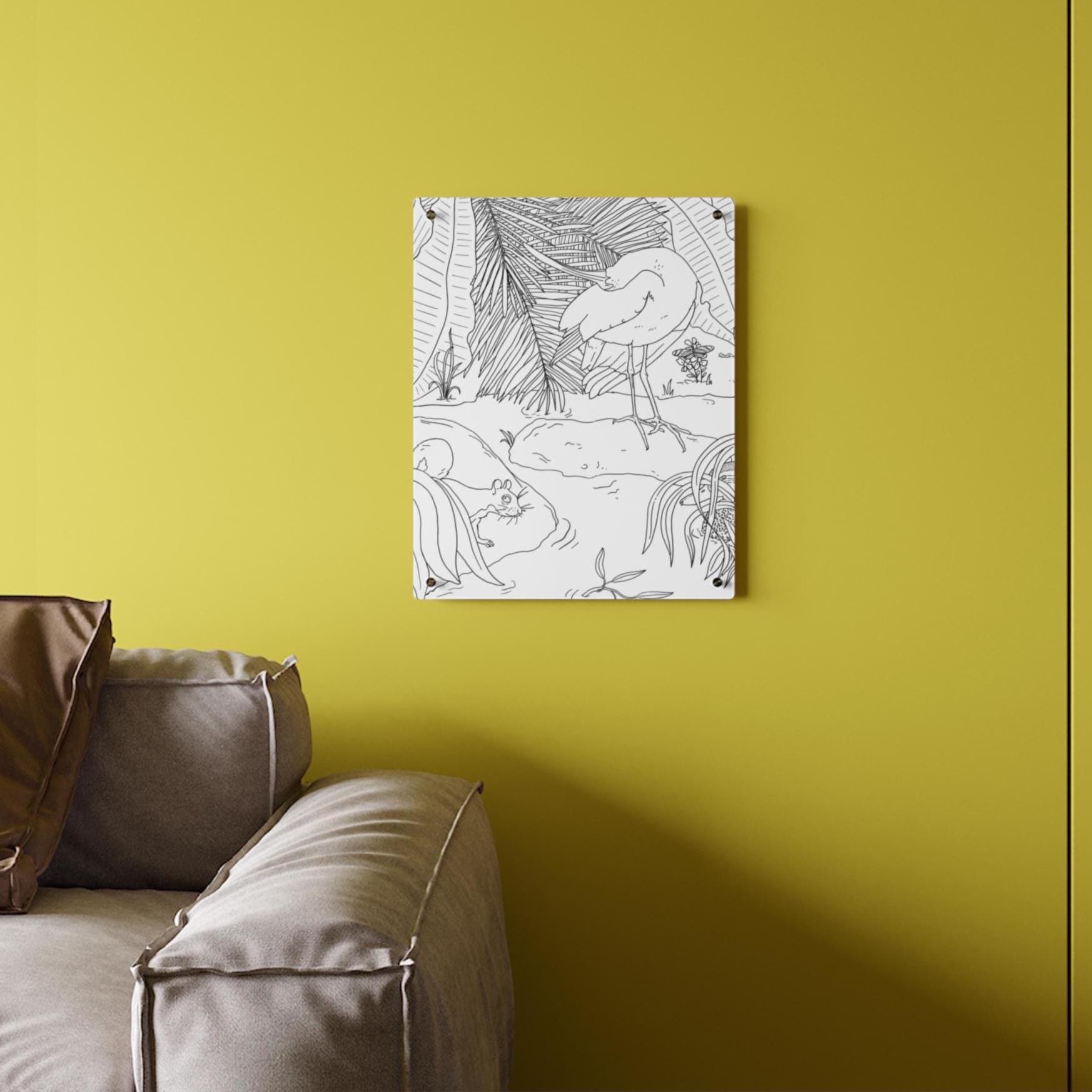 Bird Wall Art, Original Art Prints, Coastal Art, Nature Wall Art, Cottagecore Wall Art, Scandinavian Wall Art, Beach House Decor