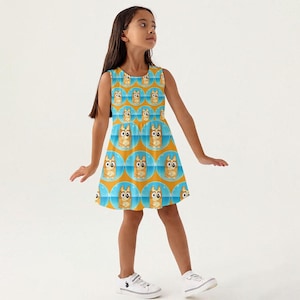 Bingo Sleeveless A-Line Dress