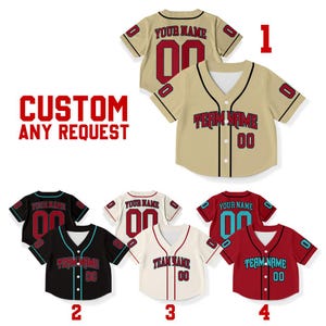 Customized Arizona Baseball Team Color Women Crop Baseball Jersey, Custom Team Name Number Crop Jersey, Gameday Baseball Jersey 20825HC7