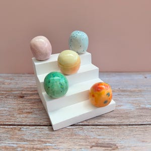 Mini Ceramic Bloomie: Handmade Desk Buddy, Collectible Pottery Gift image 4
