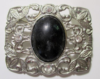 Vintage JJ Pin-Southwest style- Jonette Jewelry Brooch- Made in USA-Artifacts pin- unique gift