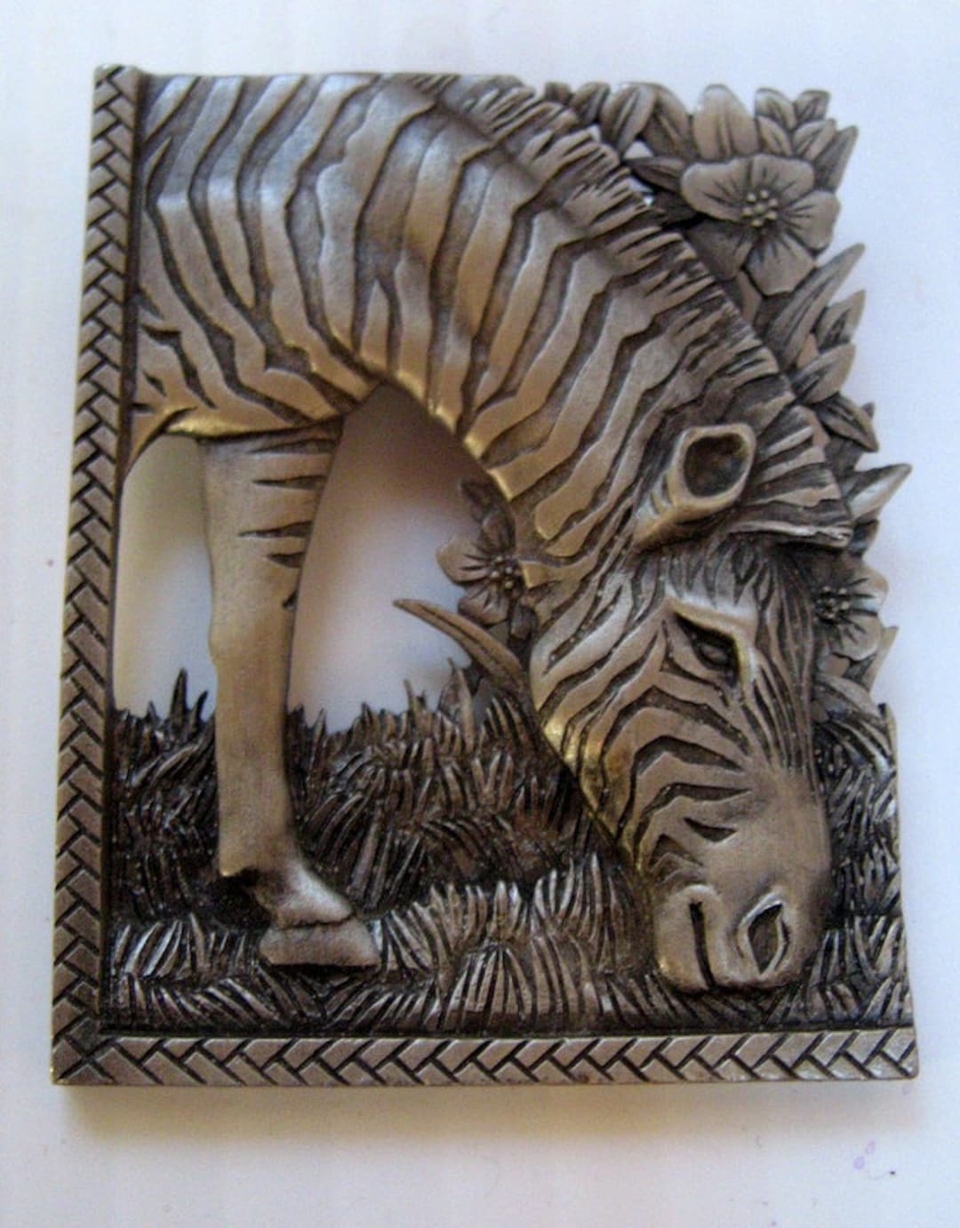 Vintage JJ Pin- Zebra-jonette Jewelry Brooch- Unique Gift-artifacts ...