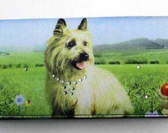 Vintage Wallet-Dog-White Scottie- Highland Terrier-Gift for Dog Lover-new old stock