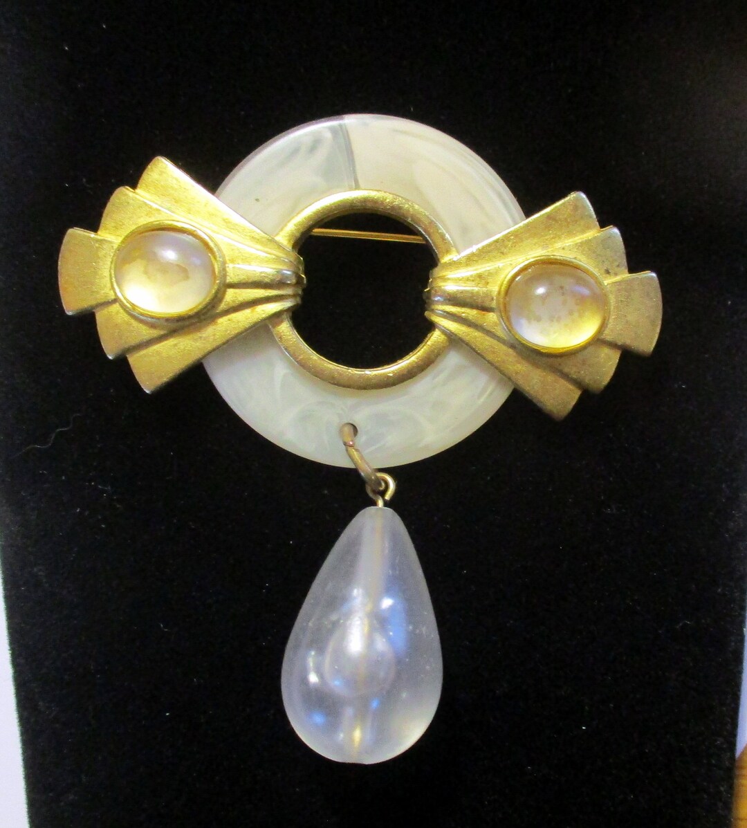 Vintage JJ Art Deco Brooch – Jonette Jewelry Collectible, USA Made - Etsy