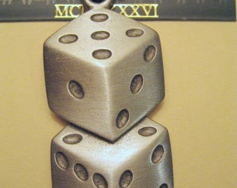 Vintage JJ Lucky Dice Keyring – 1986 Jonette Jewelry Artifacts