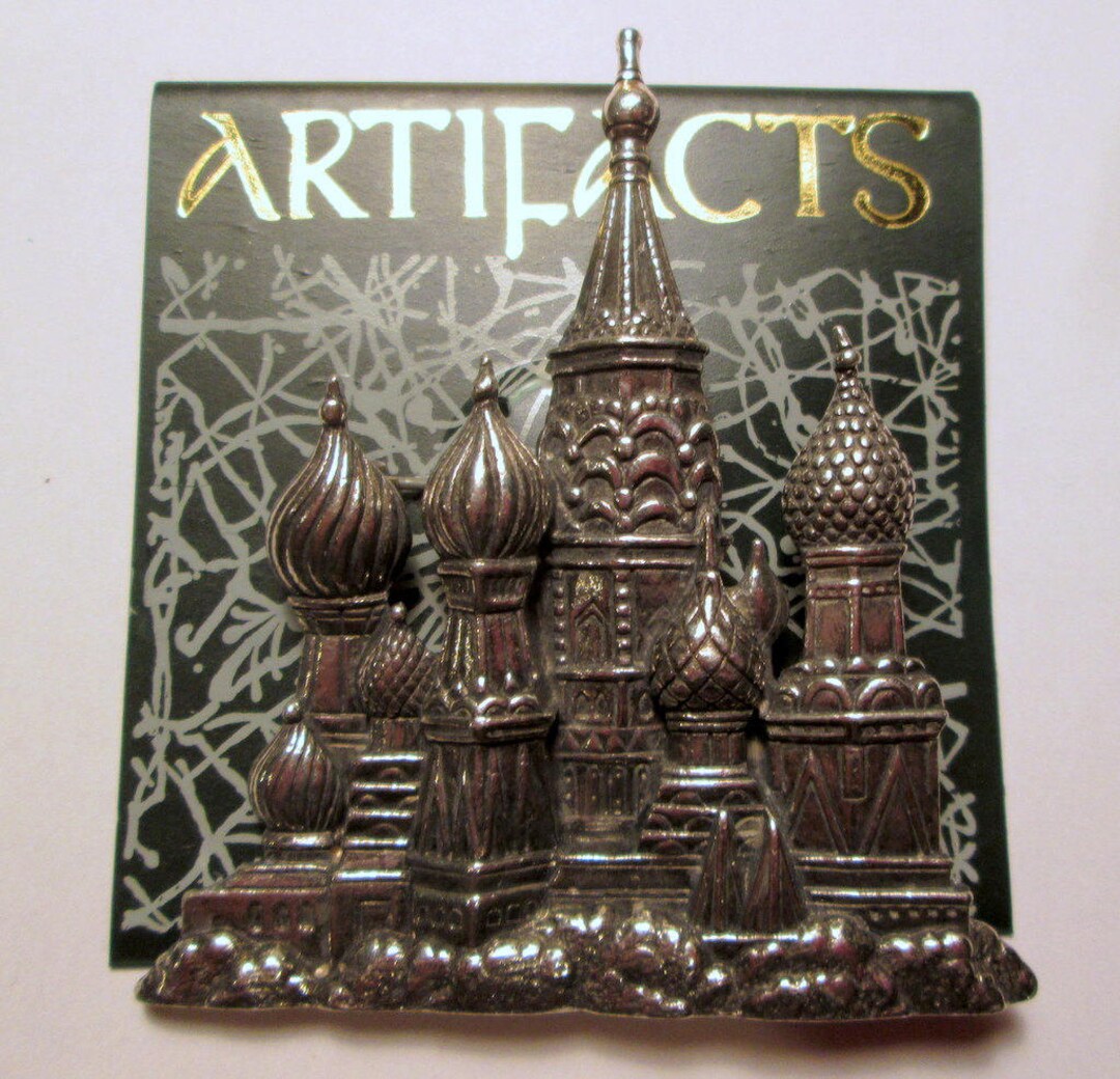 Vintage JJ Pin-church Cathedral Basilica-jonette Jewelry Brooch Unique ...