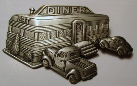 JJ Jonette Diner pin- Hard to find- Unique gift-M… - image 4