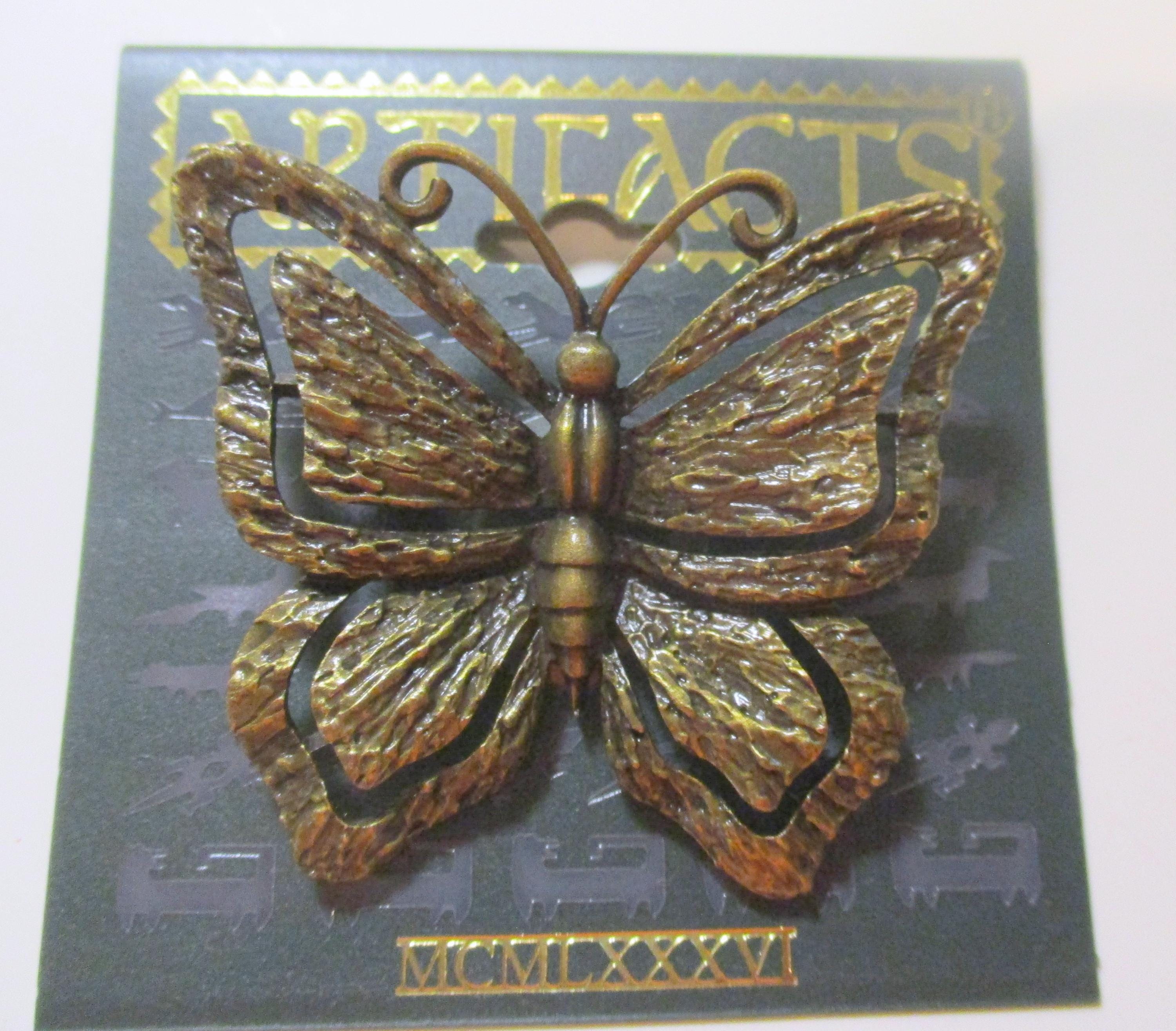 Vintage JJ Butterfly Brooch: Jonette Jewelry Artifacts, 1986, USA - Etsy
