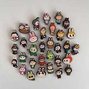 Labubu Croc Charms, Shoe Charms, Labubu Gift, Jibbitz, Trendy Charms, Kids Charms, Clog Accessories | Pimp My Clogs