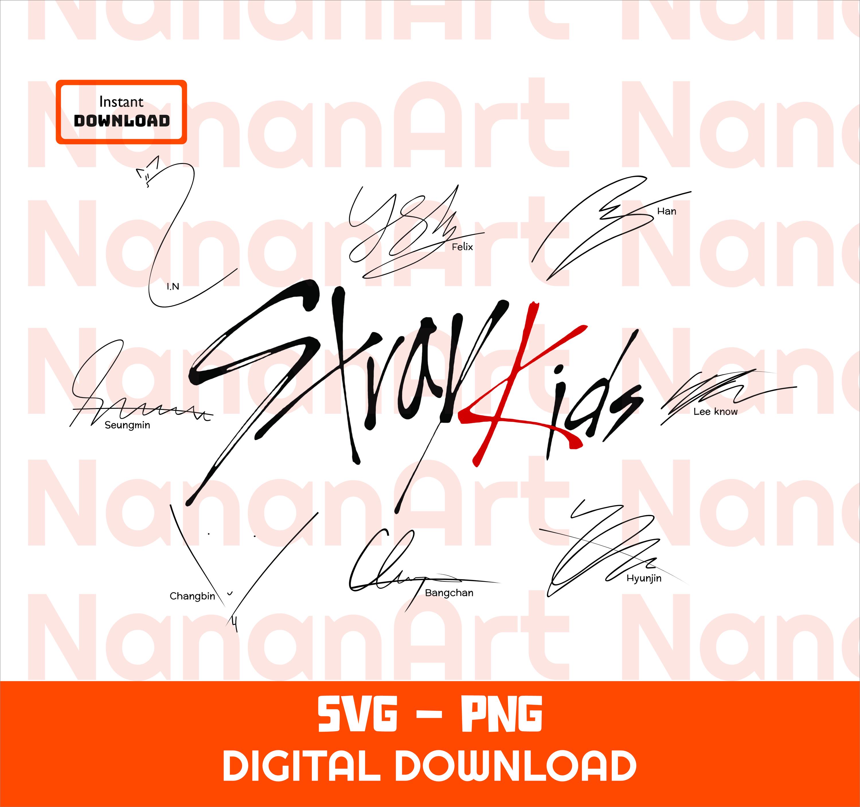 Stray Kids Autograph - Etsy