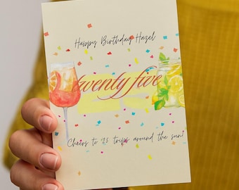 Zestaw na przyjęcie urodzinowe z koktajlem | 10 flag banerowych + ozdoba na tort urodzinowy + kartka z życzeniami | Luksusowa dekoracja urodzinowa z motywem wiosennym