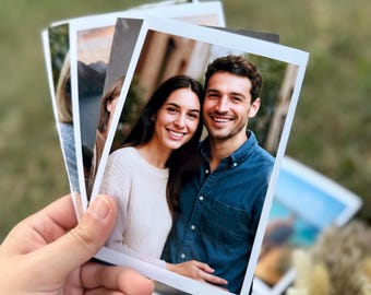 Spersonalizowane karty pamięci ze zdjęciami: pamiątkowe wydruki 4x6 w kopercie Kraft
