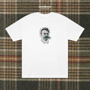 T-shirt Friedrich Nietzsche - T-shirt filosofie, shirt literair esthetisch