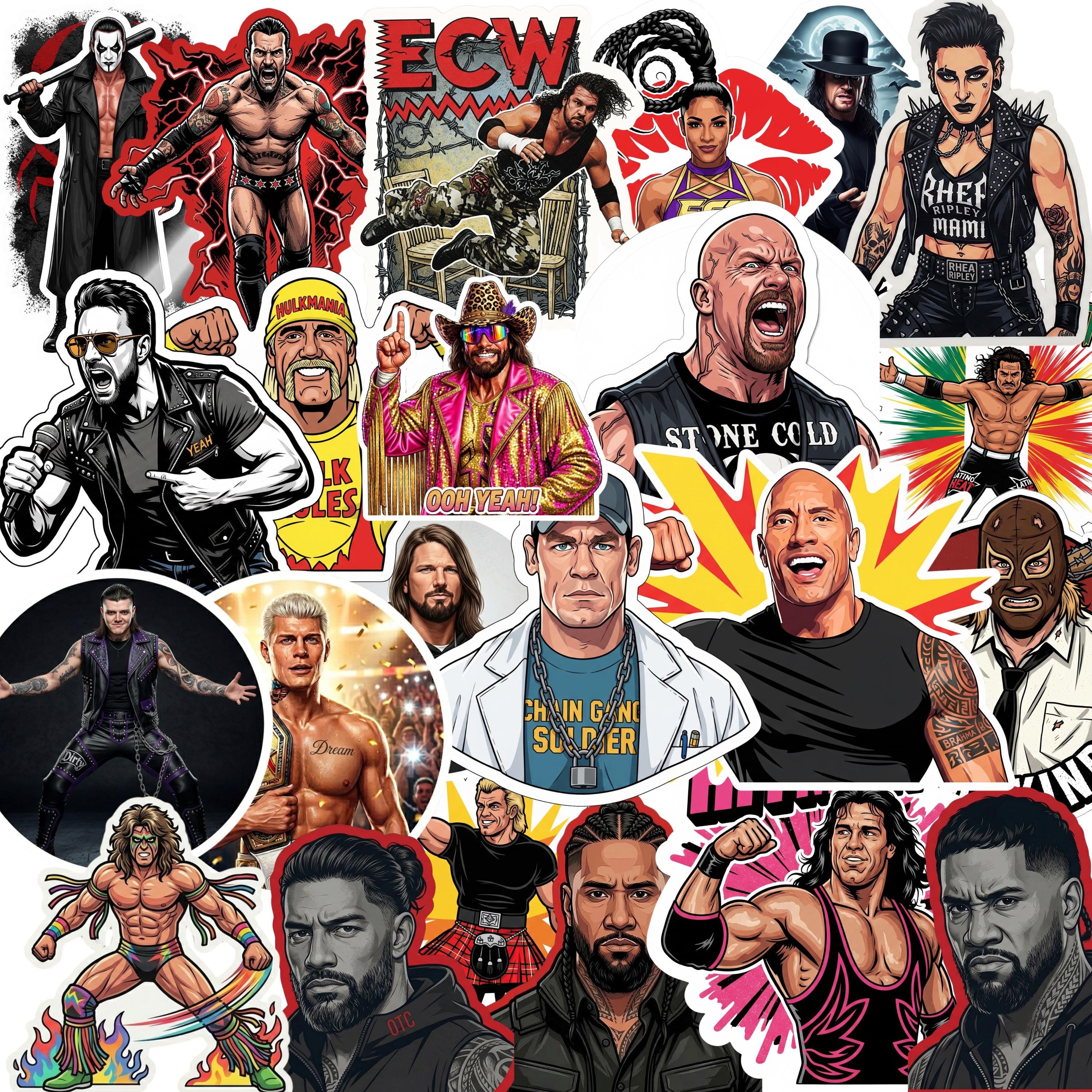 超希少 WWE Abema限定ステッカー三枚セット イヨスカイ等 Wwe stickers - Etsy 日本