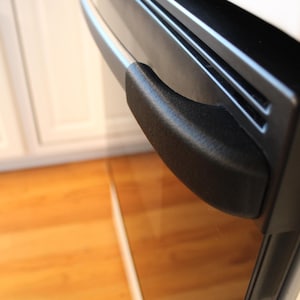 GE Spectra Oven Handle Mount Set (Pair) – High-Temp ASA, OEM-Texture, Direct Replacement