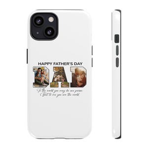 Father&#39;s Day Phone Case for Dad, Custom Tough Case, Gift for Dad, Personalized Phone Cover, Happy Father&#39;s Day Gift