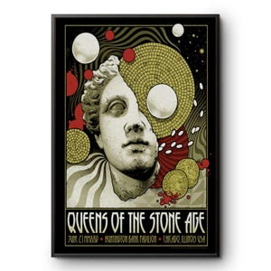 Queens of the Stone Age 21 giugno 2025 Chicago, IL Poster-Ritratto - Poster